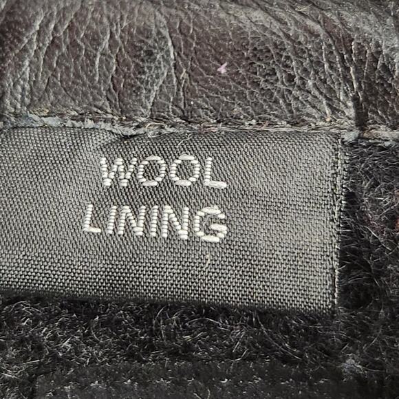 Ecco Waterproof Boots with Wool Lining Women’s SZ 8 Black EUC - Picture 4 of 14